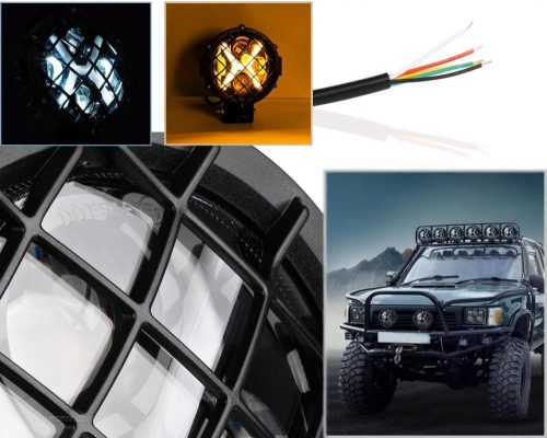 Négy funkciós Autós Motoros LED munkalámpa 3698X-LIGHT