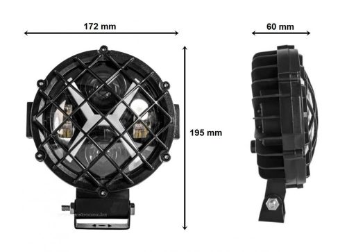 Négy funkciós Autós Motoros LED munkalámpa 3698X-LIGHT