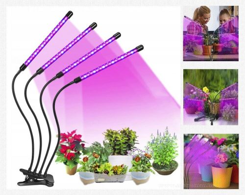 Növény nevelő LED lámpa Piros - kék 4XG100