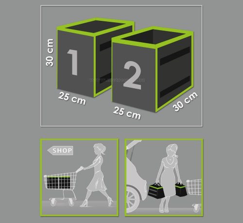 Autós tároló rendszerező csomagtartóba M.N.C 54925