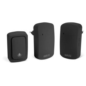   Kinetic Elem nélküli Vezeték nélküli csengő két beltéri egységgel 55345BK-2