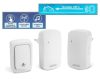 Kinetic Elem nélküli vezeték nélküli csengő két  beltéri egységgel 55345WH-2