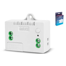   Vezérlőegység Kinetic elem nélküli és vezeték nélküli kapcsolóhoz Delight 55356