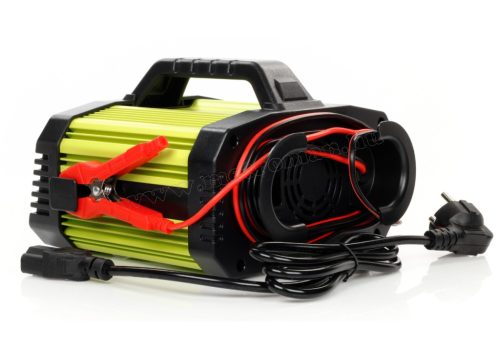 Intelligens autó akkumulátor töltő és indítássegítő bikázó 12V 25A/24V 15A Carmotion BOOSTER-8699