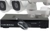Komplett megfigyelő rendszer 5 Mpixeles Zoom-os és forgatható PTZ IP kamerákkal 5MP-PTZ-DVR