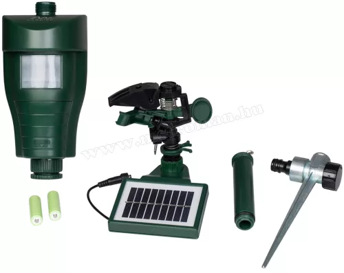 Vízsugaras mozgásérzékelős állatriasztó Gardigo Solar Gardigo 60085