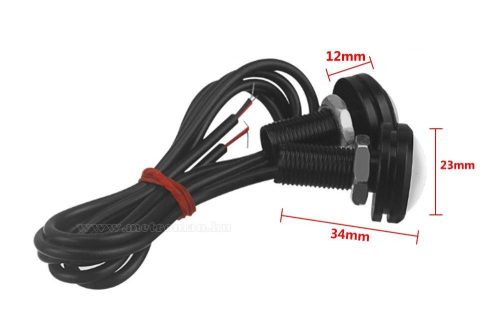 Beépíthető helyzetjelző LED lámpa fehér - sárga Sasszem 819601B