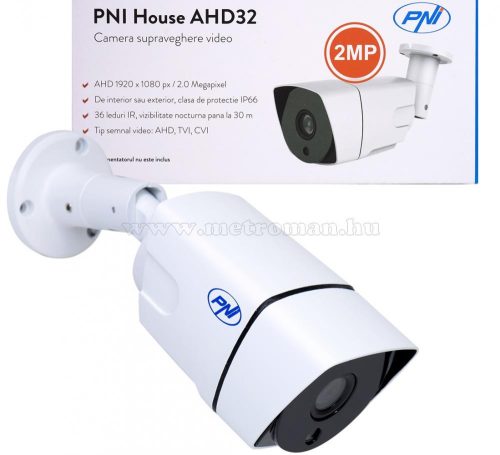 AHD biztonsági megfigyelő kamera 2 Mpixel AHD32-2MP