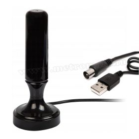   Mágnestalpas HDTV DVB-T TV antenna beépített erősítővel ATD40-HD