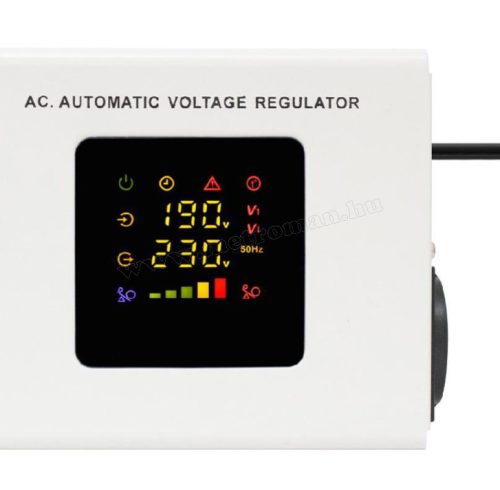 Hálózati feszültségstabilizátor 230V 500VA HOME AVR500S