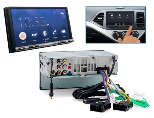 USB/MP3 Bluetooth 2 DIN autórádió SONY AX3005DB