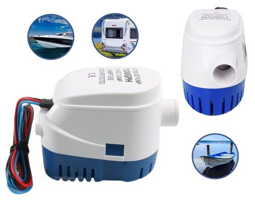 Automata fenékszivattyú beépített úszókapcsolóval és kifolyó csővel 69L/perc BGPUMP-1100GPH-12V-SW-PIPE