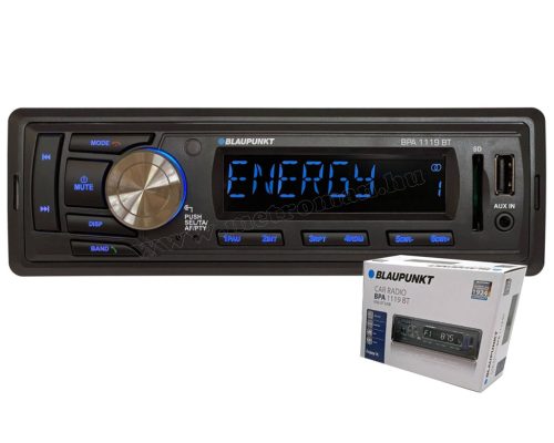 Bluetooth USB SD MP3 autórádió Blaupunkt BPA1119BT