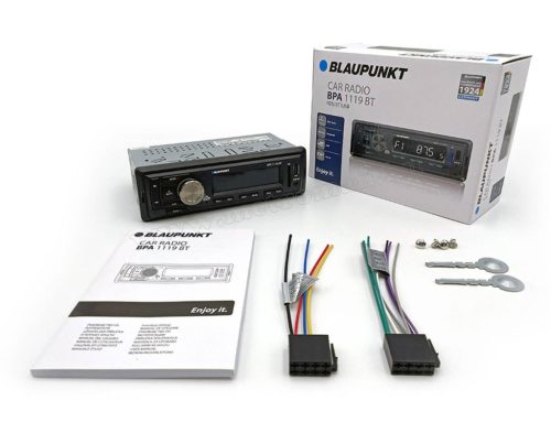 Bluetooth USB SD MP3 autórádió Blaupunkt BPA1119BT