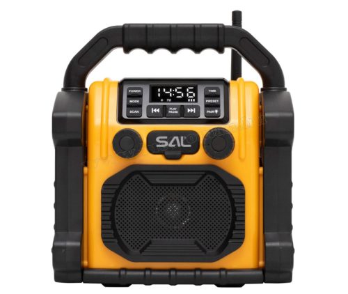 Ütésálló munka és party hangszóró Bluetooth Multimédia lejátszó SAL BTWORKPRO