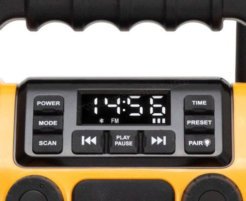 Ütésálló munka és party hangszóró Bluetooth Multimédia lejátszó SAL BTWORKPRO