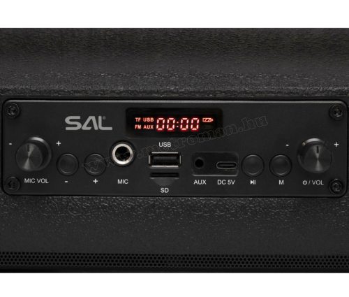 Ütésálló munka és party hangszóró Bluetooth Multimédia lejátszó SAL BTWORKY 