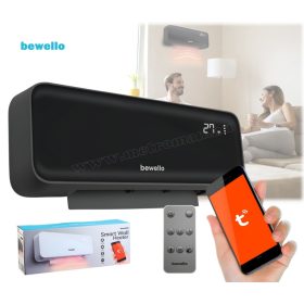   WIFI elektromos ventilátoros fali fűtőtest Bewello 2103A TuyaSmart