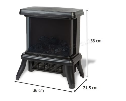 Elektromos mini látvány kandalló Hősugárzó BW2106MINI