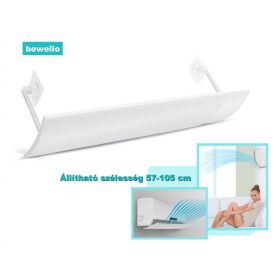   Állítható műanyag légterelő klímához 57-105 cm Bewello BW4007