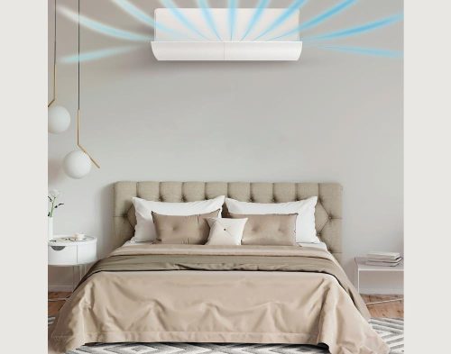 Állítható műanyag légterelő klímához 57-105 cm Bewello BW4007