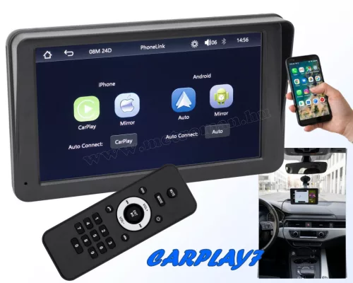 Android Autó és CarPlay Multimédia rendszer CARPLAY7
