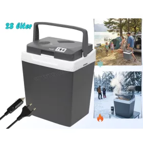   Autós hordozható hűtőtáska Termoelektromos hűtőláda 28 liter CHB28