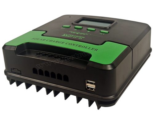 Napelem MPPT töltésvezérlő 12-24V 40 Amper CM-D40-MPPT