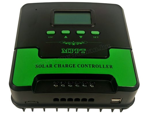 Napelem MPPT töltésvezérlő 12-24V 40 Amper CM-D40-MPPT