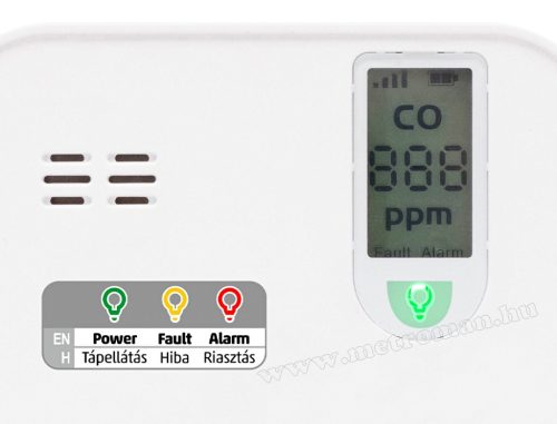 Okos WIFI Szénmonoxid érzékelő jelző készülék CO10-SMART WIFI TuyaSmart