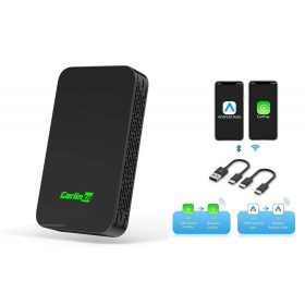   Carlinkit 5.0 vezeték nélküli Apple CarPlay és Android Auto adapter CPC200-2AIR