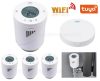 Wifi radiátor termosztát készlet, vezeték nélküli radiátor hőmérséklet szabályzó bővített csomag Tuya Smart CT25-KIT-WIFI-4 
