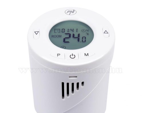 Wifi radiátor termosztát készlet, vezeték nélküli radiátor hőmérséklet szabályzó bővített csomag Tuya Smart CT25-KIT-WIFI-4 