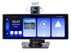 CarPlay és Android Auto autós multimédia kijelző, első-hátsó DVR menetrögzítő kamera AHD tolatókamerával PNI D1026