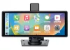 CarPlay és Android Auto autós multimédia kijelző, első-hátsó DVR menetrögzítő kamera AHD tolatókamerával PNI D1026