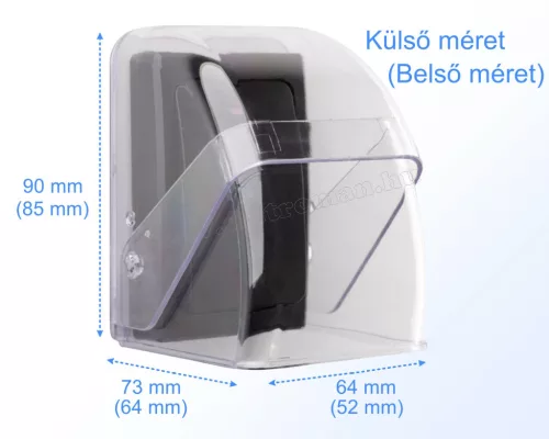 Esővédő csengő nyomógombhoz DBCOVER