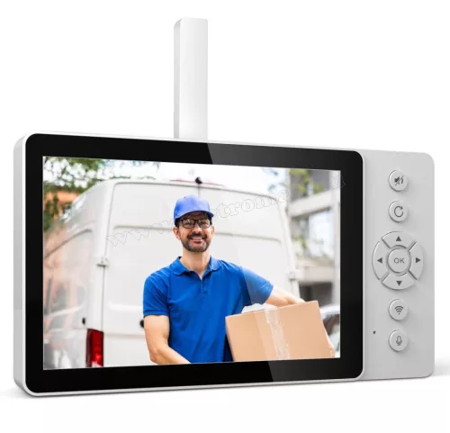 Wifi okos kaputelefon vezeték nélküli LCD monitorral és kamerával SriHome DH051-DH002-DH008