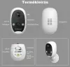 Wifi okos kaputelefon vezeték nélküli LCD monitorral és kamerával SriHome DH051-DH002-DH008