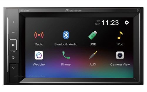 Bluetooth USB AUX MP3 autórádió Pioneer DMH-A240BT