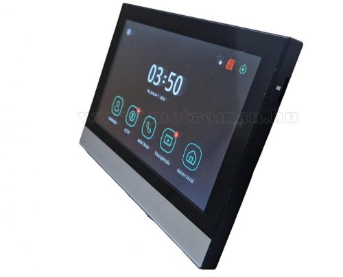 WIFI IP okos kaputelefon és kártyás beléptető 7" érintőképernyős LCD monitorral DPV SMART-RFID TuyaSmart