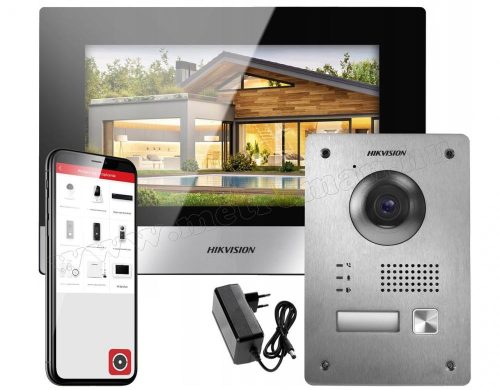 Wifi IP Android, iOS Okos IP Video kaputelefon Hikvision DS-KIS703-P