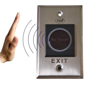   Érintés nélküli ajtó nyitó kiléptetőgomb beléptető rendszerekhez EXIT-PB103