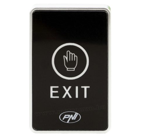 Ajtó nyitó kiléptetőgomb beléptető rendszerekhez EXIT-PB104