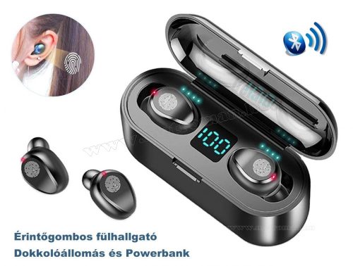 Vezeték nélküli Bluetooth fülhallgató MF9-BT
