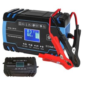   Intelligens automata akkumulátor töltő, csepptöltő 12-24 Volt FBC122408D