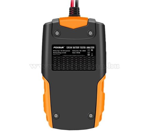 Digitális akkumulátor teszter 12/24V FBT-200