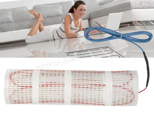 Elektromos padlófűtés, fűtőszőnyeg járólap alá 0,5x4m 300Watt HOME FHC020