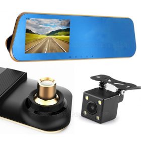   Autós kétkamerás DVR menetrögzítő és tolató kamera, Mlogic FHD106DVR-Gold