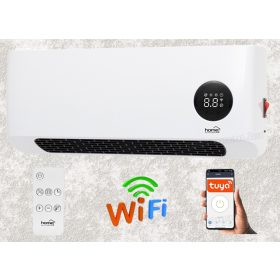   Android  iOS WIFI elektromos ventilátoros fali fűtőtest FKF42202-WIFI TuyaSmart