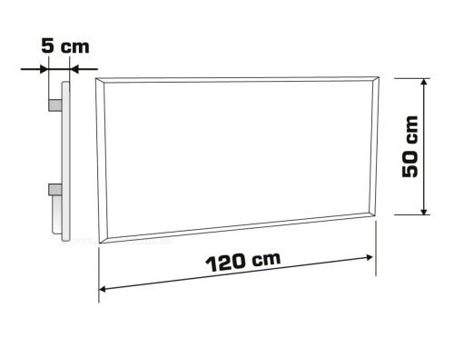 Wifi Smart elektromos fűtőtest Infrapanel Hibrid fűtőpanel FKIR701WIFI